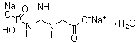 structure of CAS# 19333-65-4, Disodium N-phosphocreatine hydrate;N-(phosphonoamidino)sarcosine disodium salt hydrate
