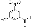 结构式 CAS# 193693-95-7, 3-羟基-5-硝基苯甲醛