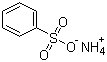 结构式 CAS# 19402-64-3, 苯磺酸铵