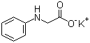结构式 CAS# 19525-59-8, 苯胺基乙酸钾