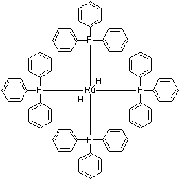 结构式 CAS# 19529-00-1, 四(三苯基膦)二氢化钌