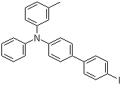 结构式 CAS# 195443-34-6, N-(4'-碘联苯-4-基)-N-(3-甲基苯基)苯胺
