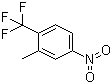 structure of CAS# 1960-52-7, 3-Methyl-4-trifluoromethylnitrobenzene;2-Methyl-4-nitro-1-trifluoromethylbenzene