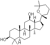 structure of CAS# 19666-76-3, Panaxadiol