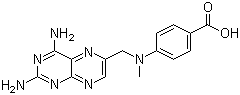 结构式 CAS# 19741-14-1, 4-氨基-4-脱氧-10-甲基蝶酸