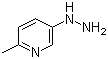 结构式 CAS# 197516-48-6, 5-肼基-2-甲基吡啶