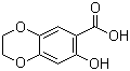 structure of CAS# 197584-99-9, 7-Hydroxy-1,4-benzodioxan-6-carboxylic acid