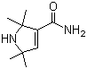 结构式 CAS# 19805-75-5, 2,2,5,5-四甲基-3-吡咯啉-3-甲酰胺