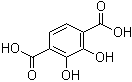 结构式 CAS# 19829-72-2, 2,3-二羟基-1,4-苯二甲酸