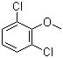 structure of CAS# 1984-65-2, 2,6-Dichloroanisole;1,3-Dichloro-2-methoxybenzene