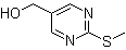 结构式 CAS# 19858-50-5, 5-羟基甲基-2-甲硫基嘧啶