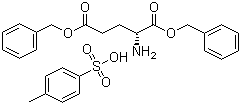 结构式 CAS# 19898-41-0, D-谷氨酸二苄酯对甲苯磺酸盐