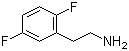结构式 CAS# 199296-54-3, 2-(2,5-二氟苯基)乙胺