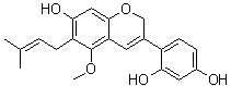 结构式 CAS# 199331-35-6, 去氢粗毛甘草素 C