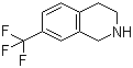 结构式 CAS# 199678-32-5, 7-(三氟甲基)-1,2,3,4-四氢异喹啉