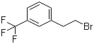 structure of CAS# 1997-80-4, 3-(Trifluoromethyl)phenethyl bromide;1-Bromo-2-[3-(trifluoromethyl)phenyl]ethane; 3-(Trifluoromethyl)phenylethyl bromide