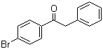 structure of CAS# 2001-29-8, 4'-Bromo-2-phenylacetophenone;4-Bromodeoxybenzoin; 1-(4-Bromo-phenyl)-2-phenyl-ethanone; Benzyl 4-bromophenyl ketone
