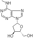 N6-Methyl-2'-deoxyadenosine molecular structure (CAS 2002-35-9)