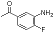 结构式 CAS# 2002-82-6, 3'-氨基-4'-氟苯乙酮