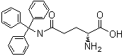 结构式 CAS# 200625-76-9, N-(三苯基甲基)-D-谷氨酰胺