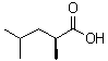 (2S)-2,4-二甲基戊酸分子结构 (CAS 20075-97-2)