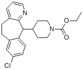 structure of CAS# 201466-35-5, Loratadine Impurity 1;ethyl 4-(6,11-dihydro-5H-benzo[5,6]cyclohepta[1,2-b]pyridin-11-yl)piperidine-1-carboxylate