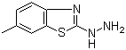 结构式 CAS# 20174-69-0, 1-(6-甲基苯并[d]噻唑-2-基)肼
