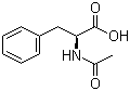 结构式 CAS# 2018-61-3, N-乙酰-L-苯丙氨酸