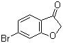 结构式 CAS# 201809-69-0, 6-溴-3(2H)-苯并呋喃酮