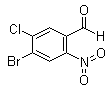 4-Bromo-5-chloro-2-nitrobenzaldehyde molecular structure (CAS 202808-23-9)