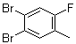 4,5-二溴-2-氟甲苯分子结构 (CAS 202982-77-2)