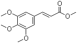 结构式 CAS# 20329-96-8, (E)-3,4,5-三甲氧基肉桂酸甲酯