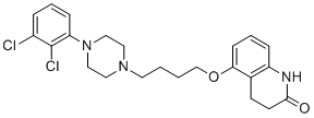 structure of CAS# 203395-78-2, Aripiprazole Impurity 10;5-{4-[4-(2,3-Dichlorophenyl)-1-piperazinyl]butoxy}-3,4-dihydro-2(1H)-quinolinone