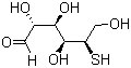 结构式 CAS# 20408-97-3, 5-硫代-D-葡萄糖
