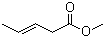 Methyl (E)-3-pentenoate molecular structure (CAS 20515-19-9)