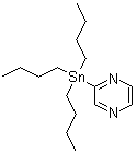 structure of CAS# 205371-27-3, 2-(Tributylstannyl)-pyrazine