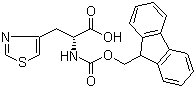 structure of CAS# 205528-33-2, Fmoc-D-3-(4-Thiazoyl)alanine;N-(9-Fluorenylmethoxycarbonyl)-3-(4-thiazoyl)-D-alanine