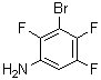 structure of CAS# 2055841-42-2, 3-Bromo-2,4,5-trifluorobenzenamine