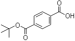 structure of CAS# 20576-82-3, 4-tert-Butoxycarbonylbenzoic acid;Mono-tert-butyl terephthalate; tert-Butyl hydrogen terephthalate; tert-Butyl terephthalate