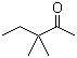 structure of CAS# 20669-04-9, 3,3-Dimethyl-2-pentanone