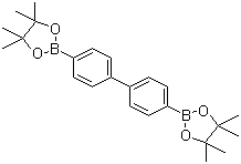 4,4'-Biphenyldiboronic acid dipinacol ester molecular structure (CAS 207611-87-8)
