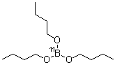 结构式 CAS# 207742-78-7, 硼酸三丁酯-(<sup>11</sup>B)
