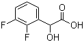 structure of CAS# 207974-19-4, 2,3-Difluoromandelic acid