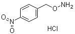 structure of CAS# 2086-26-2, O-(4-Nitrobenzyl)hydroxylamine hydrochloride;4-Nitrobenzyloxyamine hydrochloride