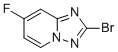 结构式 CAS# 2090398-13-1, 2-溴-7-氟-[1,2,4]三唑并[1,5-a]吡啶