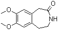 7,8-Dimethoxy-1,3,4,5-tetrahydrobenzo[d]azepin-2-one molecular structure (CAS 20925-64-8)