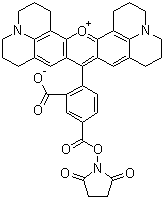 结构式 CAS# 209734-74-7, 5-羧基-X-罗丹明 SE