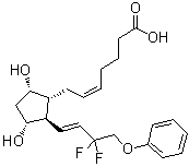 structure of CAS# 209860-88-8, Tafluprost (free acid);AFP 172