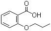 structure of CAS# 2100-31-4, 2-Propoxybenzoic acid;2-n-Propoxybenzoic acid