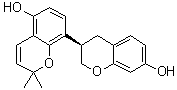 structure of CAS# 210050-83-2, (3R)-3,4-Dihydro-2',2'-dimethyl-[3,8'-bi-2H-1-benzopyran]-5',7-diol;Erythbidin A